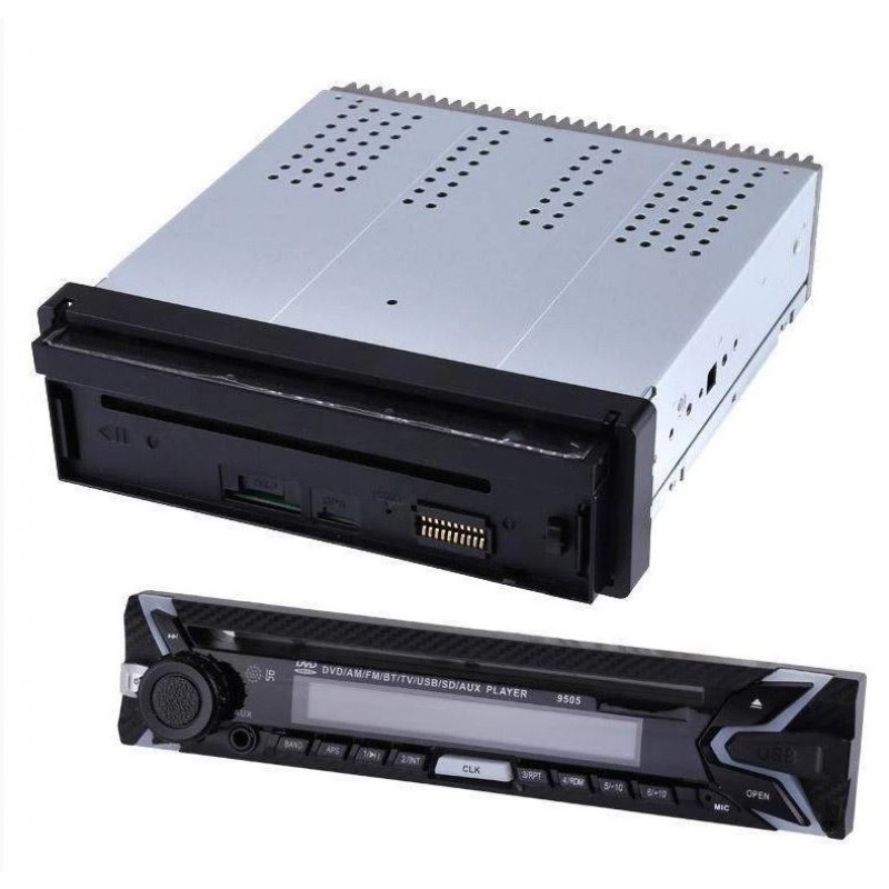Multimedia Player 9505 DVD 7 Ιντσών TFT 1 DIN Οθόνη με DVD & Αποσπώμενη Πρόσοψη